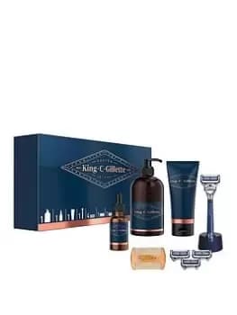 Gillette King C. Gillette Range Gift Set For Men, One Colour, Men