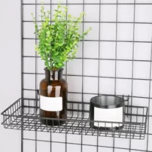 WR011 Black Decorative Metal Wall Accessory