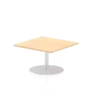 Italia Poseur Table Square 800/800 Top 475 High Maple