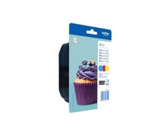 Brother LC123 Tri Colour Ink Cartridge