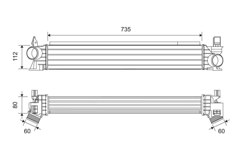 Intercooler VALEO 822945