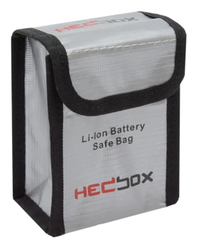 Hedbox Medium Size Li-Ion Battery Safe Bag FIREBAG-M