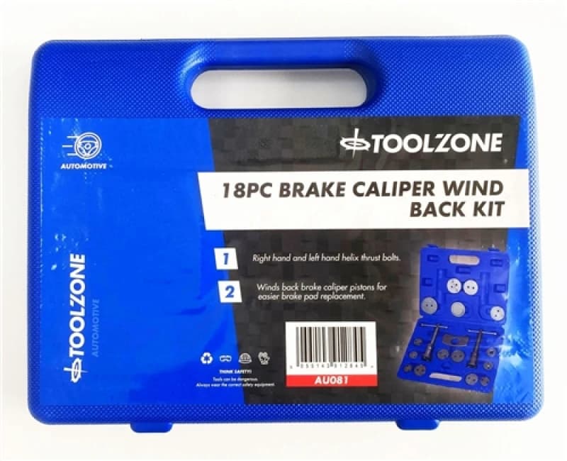 Toolzone 18 Piece Brake Caliper Wind Back Tool KDPAU081