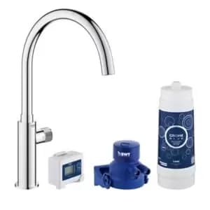 Grohe Blue Pure Chrome Effect Filter Tap