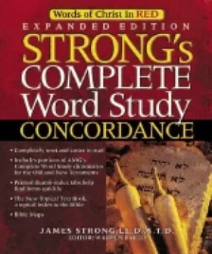 strongs complete word study concordance expanded edition