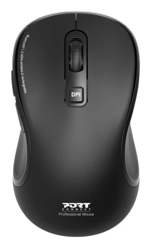 Port Designs 910010 mouse Universal Ambidextrous RF Wireless + Bluetoo