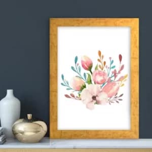 AC10355637855 Multicolor Decorative Framed MDF Painting