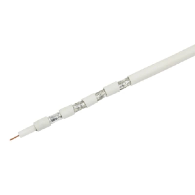 LogiLink CPV0037 coaxial cable 100 m White