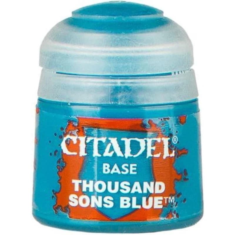 Citadel Games Workshop Colour Base: Thousand Sons Blue (12ml) Paint Multi