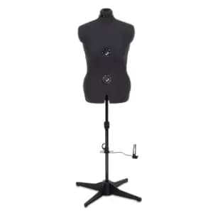 Tailormaid Charcoal Adjustable Tailors Dummy Dark Grey