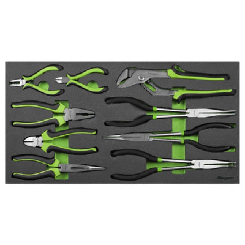 Sealey Tool Tray With Pliers Set 9Pc S01277