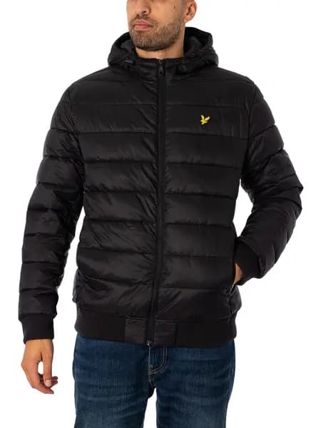 Lyle & Scott Wadded Jacket Jet Black XXL