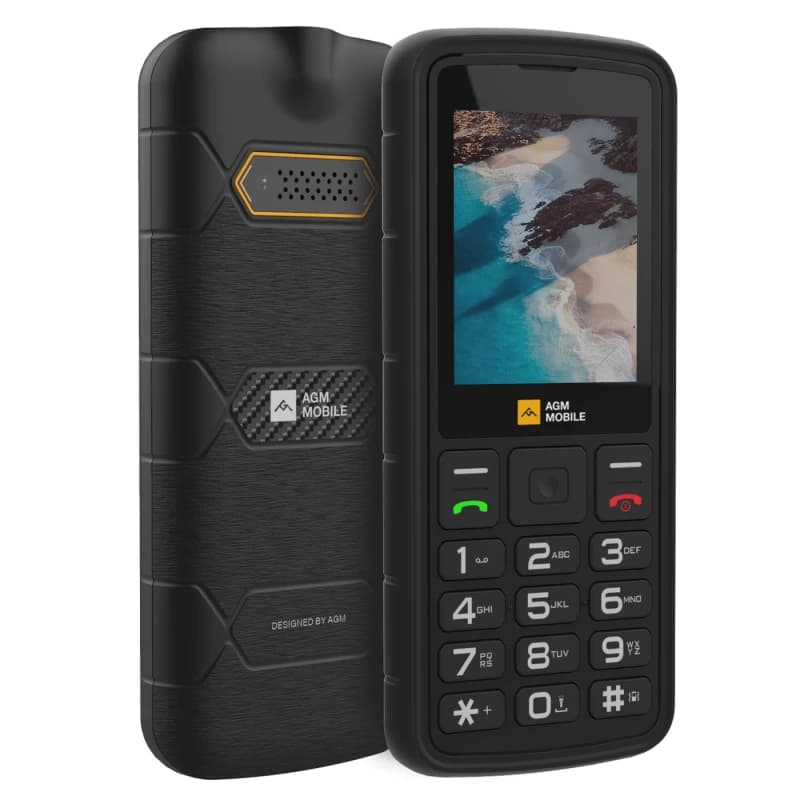 AGM M9 4G Rugged Basic Feature Non Smart Mobile Phone IP69 Waterproof