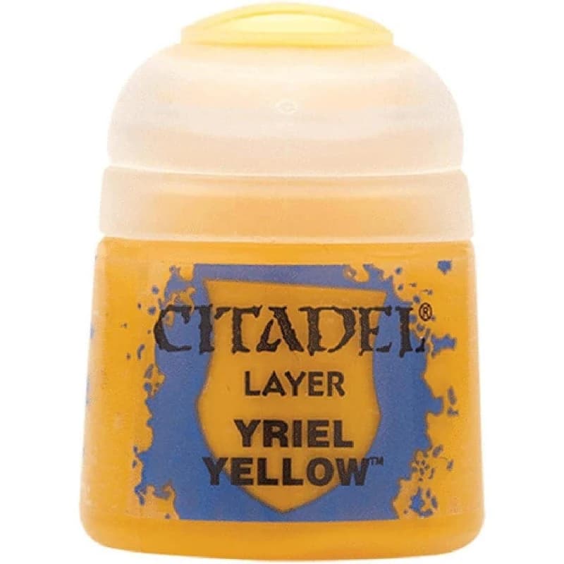 Citadel Games Workshop Colour Layer: Yriel Yellow (12ml) Paint Multi