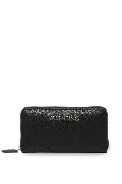 Divina Zip Around Wallet Black