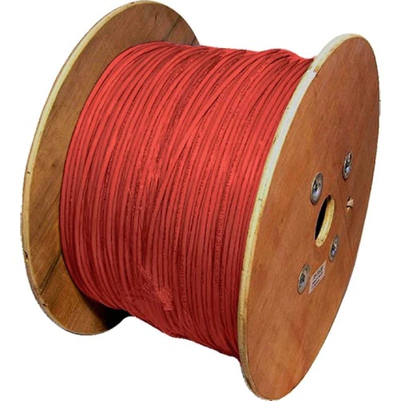 Cablenet Cat5e Red U/UTP LSOH 24AWG Stranded Patch Cable 500m Reel