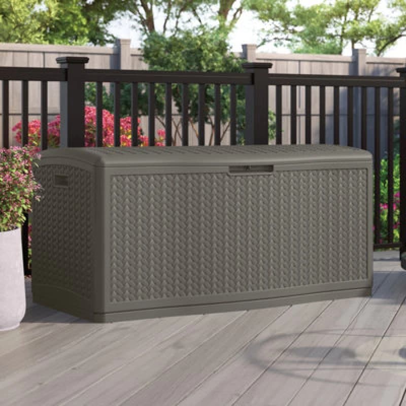Suncast Minnesota 469L Storage Box - Stone Grey BMDB12000ST