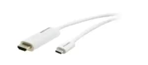 Kramer Electronics C-USBC/HM10 video cable adapter 3m USB Type-C...
