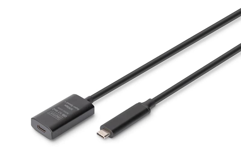 Digitus Active USB 3.2 Gen2 10G extension cable. USB-C - USB-C. 5m