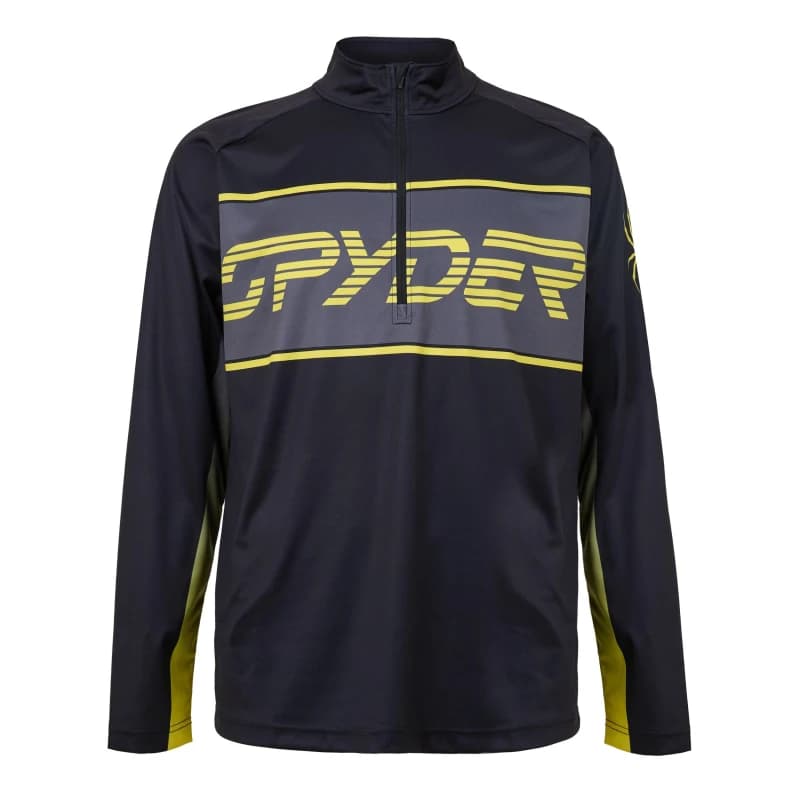 Spyder Paramount Half Zip Fleece Top - Black S