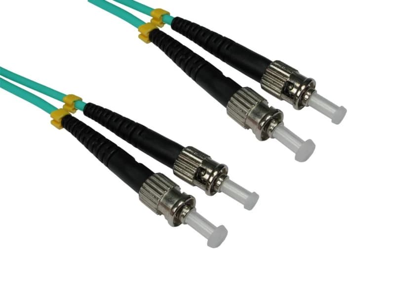 Cables Direct 5m OM3 Fibre Optic Cable, ST-ST (Multi-Mode)