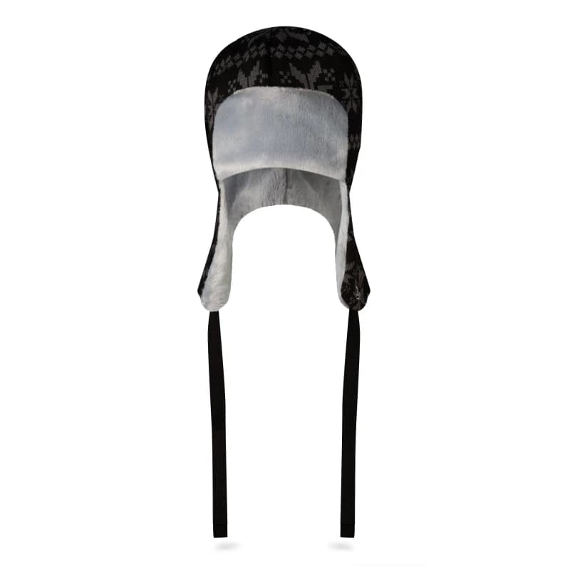 New Era Lic 863 Trapper Hat Juniors - Black Junior