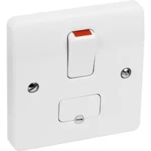 MK 13A Spur Unit Switched in White Plastic