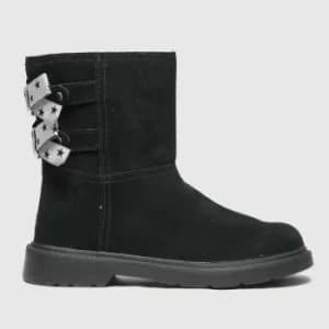 UGG Black Tillee Girls Junior Boots