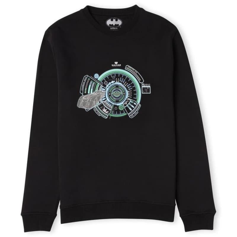 DC Batman Batmobile Sweatshirt - Black - L