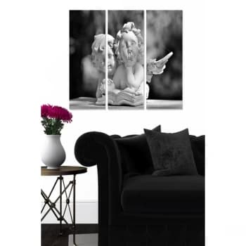 MDF3758151 Multicolor Decorative MDF Painting (3 Pieces)