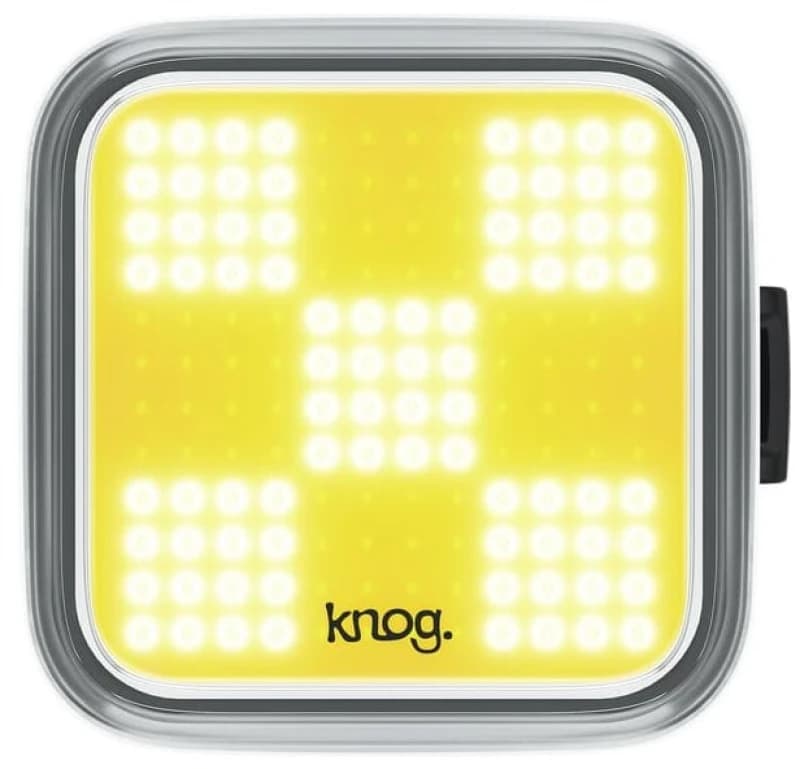 Knog Blinder Rechargeable Front Bike Light FRONT GRID Black