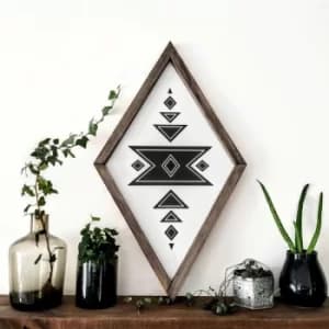 CZM011 Multicolor Decorative Framed MDF Painting