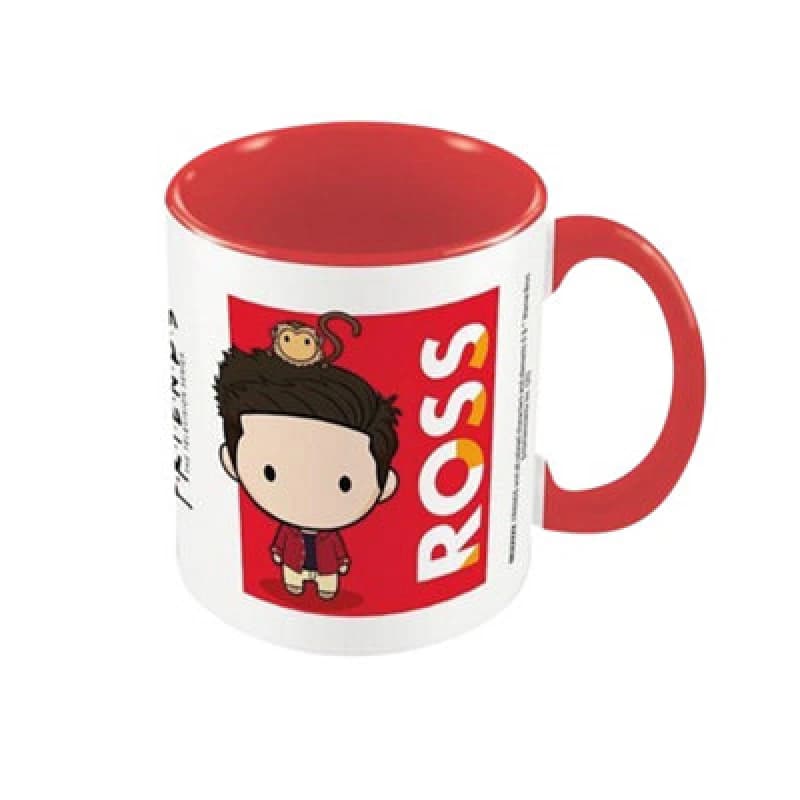 Friends Chibi Ross Mug Red unisex