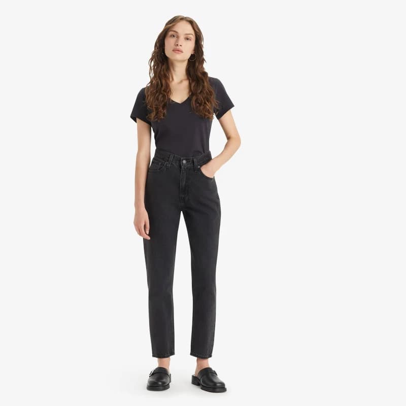 Levis 80s Mom Jeans - Black 27 L30