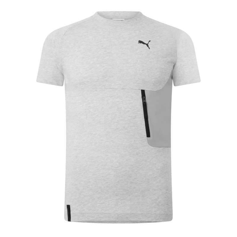 Puma Pocket Tee - Grey Grey XS