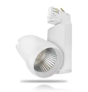 Phoebe LED Track Light Dimmable 25W Cool White Alecto 24° White