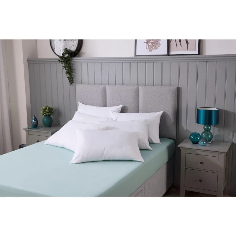 Downland 6 Pack Soft Like Down Pillows White unisex 6 Pack