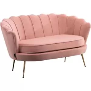 Ariel 2 Seater Sofa Coral