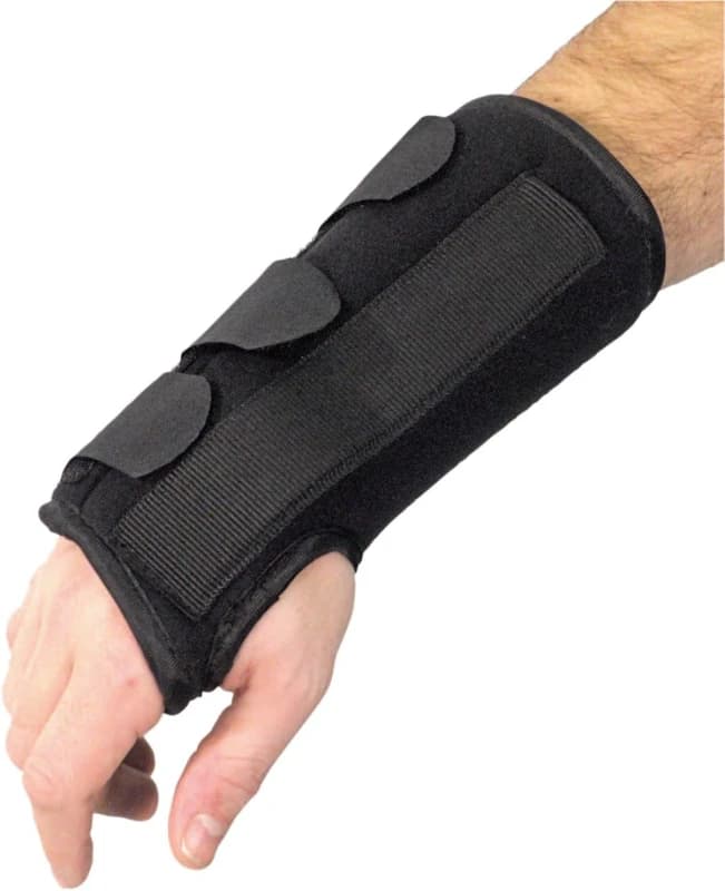 Aidapt Wrist Brase Right Hand Large Black