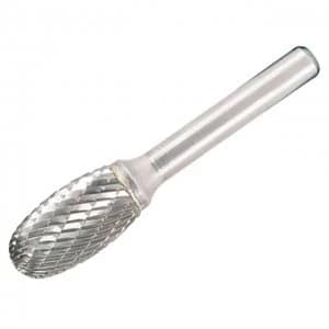Dormer P809 Solid Carbide Burr Oval 16mm 6mm 6mm