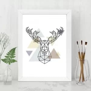 BC758323351 Multicolor Decorative Framed MDF Painting
