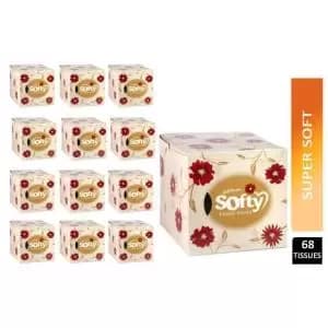 Softy Soft Tissues Pack of 70, White