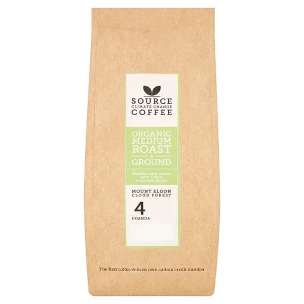 Source Organic Uganda Mount Elgon Ground Coffee 227g