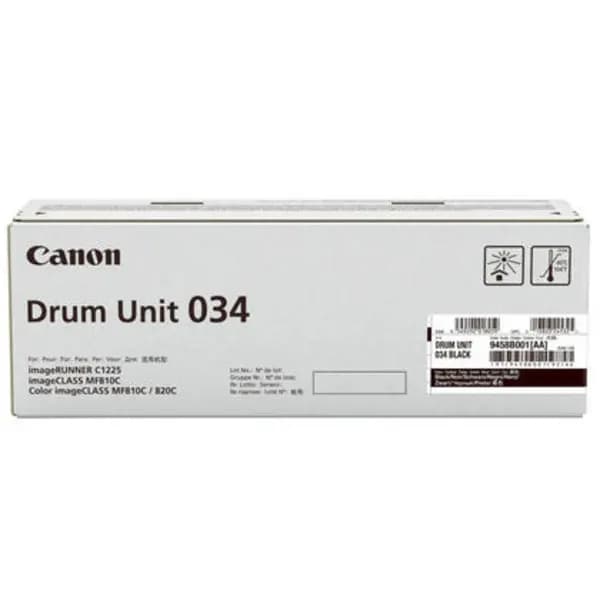 Canon 034 Black Drum Kit - 9458B001 (Original)
