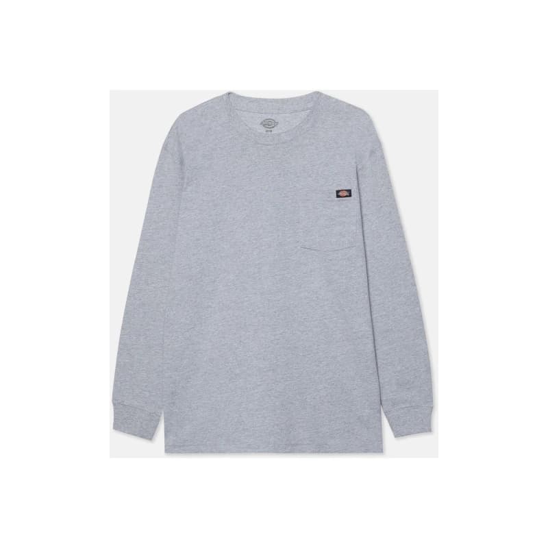 Dickies Pocket Tee Long Sleeve Charcoal