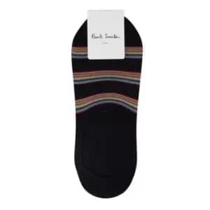 Paul Smith Multi Black Trainer Socks - Black