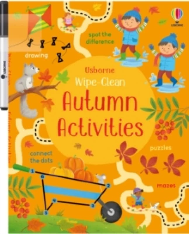 Wipe-Clean Autumn Activities Paperback / softback
