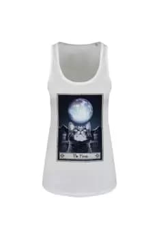 The Moon Felis Floaty Vest Top