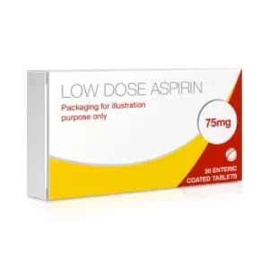 Aspirin Enteric Coated 75mg (Low Dose Aspirin)