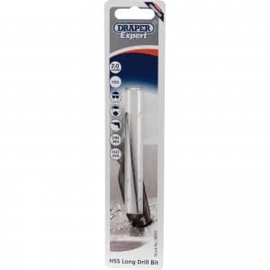 Draper Expert HSS Extra Long Jobber Drill Bit 2mm